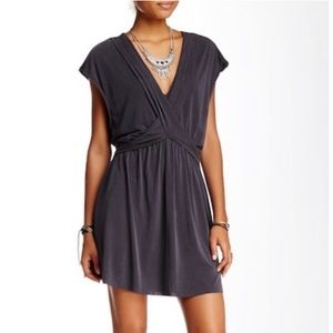 Free People Cupro Criss Cross Dress
